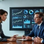 Business setup consultant in Bur Dubai discussing company formation options with clients in Dubai UAE