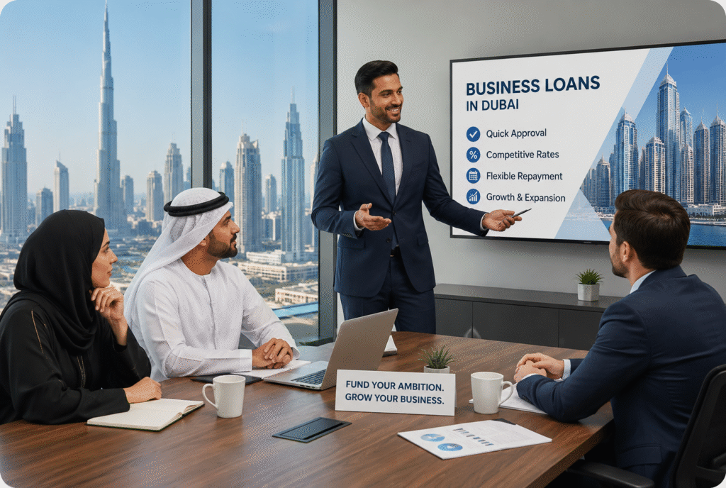 Business loan Providers in Dubai